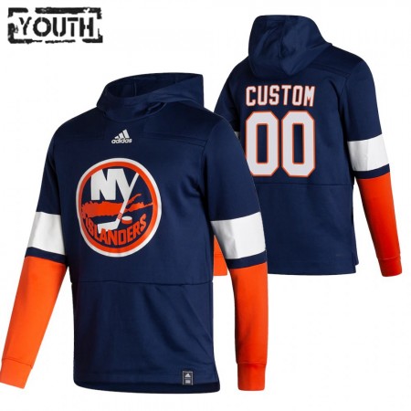 Dětské New York Islanders Personalizované 2020-21 Reverse Retro Pullover Mikiny Hooded